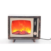 Resim TV Tasarımlı Ledli Şömine Lamba 