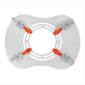 Resim Empoorlium Çadır Soba Krikosu Kamp Yakacak Odun Sobası Boru Yalıtım Alev Koruma Plakası Soba Krikosu Baca Deliği ile Sıcak Çadır (Yurt Dışından) 