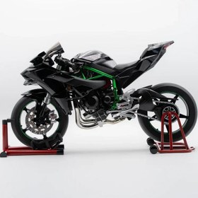 Resim Meanyou Kawasaki H2R 1:6 Ölçek Gazlayan Motosiklet - Siyah 