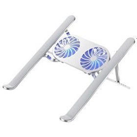 Resim PowerMaster PM-24572 Çift Fan Taşınabilir Notebook Laptop Soğutucu Stand 