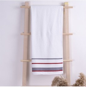 Resim Homelover %100 Organik Pamuk 2'li Havlu Seti 2 Banyo Havlusu 70x130 Kırmızı 