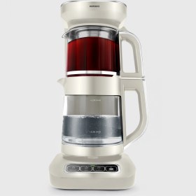 Resim Karaca Robotea Pro 4 in 1 Konuşan Cam Çay Makinesi Starlight 