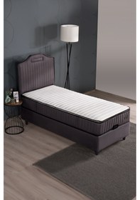 Resim Kilim Mobilya Royal Lux Sandıklı Baza Başlık Seti Antrasit Yatak Dahil Değildir 120x200 