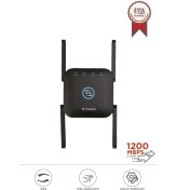 Resim Torima AC24 Siyah Wifi Pro Sinyal Yakınlaştırıcı Router 