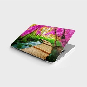 Resim Laptop Sticker Bilgisayar Notebook Pc Kaplama Etiketi Yol Köprü 