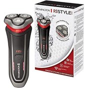 Resim Remington Series Döner Bıcaklı Elektrikli Traş Makinesi, Islak ve Kuru Tıraş Bıçağı, Hızlı Şarj, Kablosuz Kullanım, Konforlu Detay Düzeltici ve Uzun Saç Düzeltici, 3 Günlük Sakal Eki R5000 