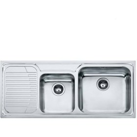 Resim Franke Galassia Gax 621 Inox Paslanmaz Çelik Eviyeler Sol Damlalıklı 