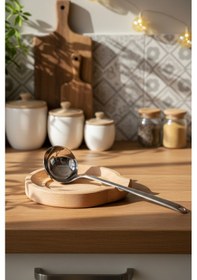 Resim Snippy Boon - Tezgah Üstü Kirli Kaşıklık Kepçe Kaşık Altlığı Soft Ahşap 