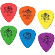 Resim 5 Adet Standart Seçilmiş Örnek Caz Tarzı Küçük Kaplumbağa Gitar Penası Hızlı Çalma Gitar Penaları Dunlop Gitar Penaları 