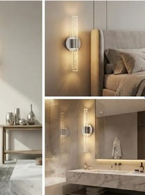 Resim Bhbackhome Bubbleflux Medium Şık Tasarım Modern Ledli Aplik 31 Cm Gümüş Elektrikli Kumandalı Gümüş 