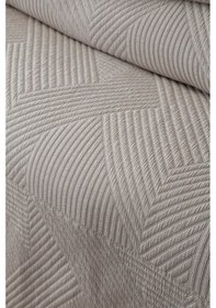 Resim Çift Kişilik Savoy Bej Yatak Örtüsü Seti Bej 