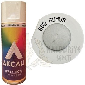 Resim Akçalı Gümüş Gri Sprey Boya 400 ML - 802 