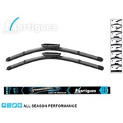 Resim Silecek Süpürgesi 600/450 MM Aerotwın Renault Clıo Symbol/Megane N11.6053 