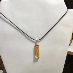 Resim Batu Hediyelik Jasper Doğal Taş Kolye 