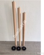 Resim 3'Lü Konik Zigon Sehpa Ayağı Ve Montaj Aparatı 40- 45- 50-55Cm 