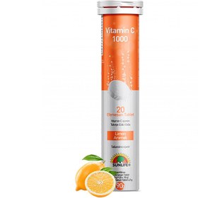 Resim Sunlife Vitamin C 20 Efervesan Tablet 