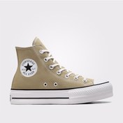 Resim Converse Chuck Taylor All Star Lift Hi Kadın Yeşil Sneaker Yeşil 