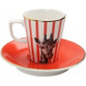 Resim Porland Wild Life Giraffe Tabaklı Kahve Fincanı 75Cc 04Alm005281 