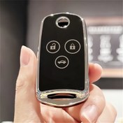 Resim For Honda Civic, Fit, Accord, CRV, HRV, Jazz, Odyssey ve for ACURA TL, TSX, ZDX, RSX, CRZ için TPU Araba Flip Anahtar Kılıf Kapağı Kabı 