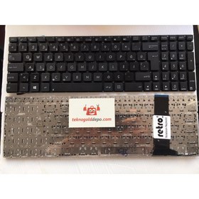 Resim Asus N550j Notebook Siyah Türkçe Klavye 