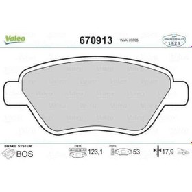 Resim Fren Balatası On Fiat Albea 1.2 1.3Jtd 1.6 03- 