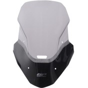 Resim GP Kompozit RKS Reale 125 2022-2025 Uyumlu Ön Cam Füme 50 cm 