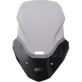 Resim GP Kompozit RKS Reale 125 2022-2025 Uyumlu Ön Cam Füme 50 cm 
