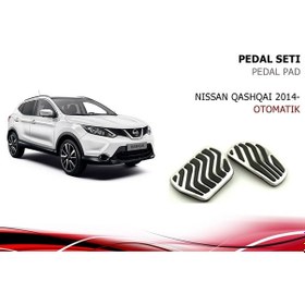 Resim Autogp Nissan Qashqai Pedal Seti Takımı Geçmeli Otomotik 