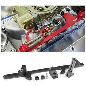 Resim Araba Modifikasyon Aksesuarları Alüminyum Alaşımlı 4500 Serisi Kablo Tabanı Gaz Kelebeği Braketi Gaz Kelebeği Valfi Kablosu Siyah 