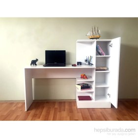 Resim Decorotika Laura Çalışma Masası Beyaz 
