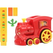 Resim Decisive Çocuklar Domino Tren Araç Seti Ses Işığı Otomatik Döşeme Domino Tuğla Renkli Domino Blokları Oyunu Eğitici Dıy Oyuncak (Yurt Dışından) 