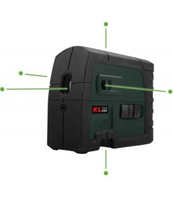 Resim KL Pro KLLZR233GL Profesyonel Yeşil Nokta Lazer Distomat 