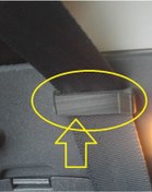 Resim Toyota Corolla Uyumlu Verso Kemer Klipsi 