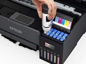 Resim Epson Ecotank L8050 Wifi + 6 Renkli + A4 + Mürekkep Tanklı Foto Yazıcı 