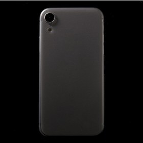 Resim iPhone XR İçin 6.1 inç Ultra İnce Koruyucu Cep Telefonu Kılıfı Açık Gri 