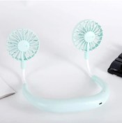 Resim SNEXPRES Boyun Askılı Giyilebilir Kablosuz Şarjlı Taşınabilir Mini Fan Vantilatör 3 Kademeli 