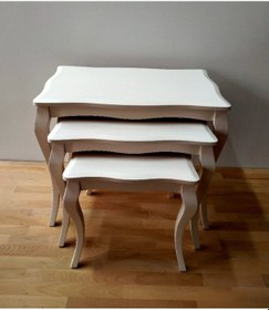 Resim Lükens Ayaklı Krem Zigon Sehba 