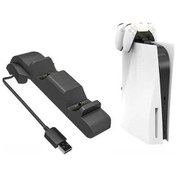 Resim Ankatek Tabanı Siyah Şarj Edilebilir Ps5 Oyun Kontak Kolu İplay Hbp-300 Çift Hd Kablosuz 