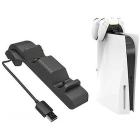 Resim Ankatek Tabanı Siyah Şarj Edilebilir Ps5 Oyun Kontak Kolu İplay Hbp-300 Çift Hd Kablosuz 
