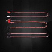 Resim Mufunye Rc Araç Aydınlatma Ve Vinç Bağlantı Kablosu Seti - 3 Parça Jst Ph2.0mm 2p, T Tipi Ve Alıcı Uzatma Kabloları 