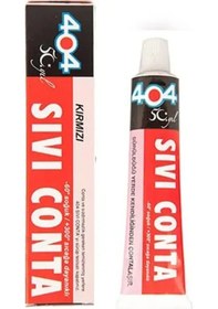 Resim 404 Sıvı Conta Kırmızı Yüksek Isıya Dayanıklı 45gr 