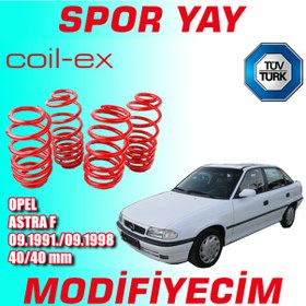 Resim Coil-Ex Astra F 09.1991.-09.1998 Arası 40-40Mm Alçaltma Spor 