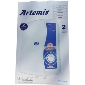 Resim Artemis Elektrikli Şofben 7500W 3 lt/dk Su Isıtma Kapasitesi ile Hızlı Sıcak Su Konforu 