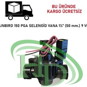 Resim Rainbird 150 Pga Selenoid Vana 1½" Bsp (50 Mm.) 9 Volt 