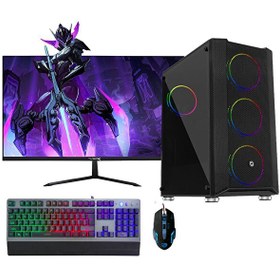 Resim DRx256 AMD Ryzen 5 3600 8 GB RAM 256 GB M.2 NVME SSD 4 GB RX550 23.6'' Masaüstü Oyun Bilgisayarı 