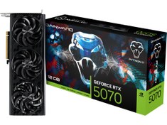 Resim Gainward RTX 5070 Python III NE75070019K9-GB2050T 192 Bit GDDR7 12 GB Ekran Kartı 
