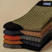 Resim 5 Çift Erkek Modası Renkli Ayak Bileği Çorapları, Nefes Alabilen Rahat Günlük Eşit, Polyester %95 + Spandeks %5, Alfabe Deseni, Örgü Kumaş, 300g/m², Elde Yıkanabilir veya Profesyonel Kurutma, Açık Hava Giyim, Bahar, Yaz, Sonbahar 