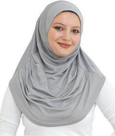 Resim Modish Group Hazır Giyim Türban Yumuşak Başörtü Şal - Gri 