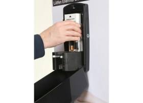 Resim Durable 1 Lt Fotoselli Sensörlü Dezenfektan Dispenser Cihazı Dolum Yapılan 
