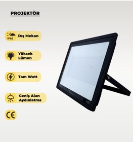 Resim Genel Markalar 400W Led Projektör Beyaz Işık 